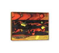 MYCGGDGH Max Ernst Poster Migration Reproductions of Famous Paintings Surrealism Wall Art Canvas Max Ernst Wall Decor for Living Room Gifts50x40cm(20x16in) Framed