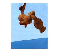 MYCGGDGH Max Ernst Poster Monument to Birds Reproductions of Famous Paintings Surrealism Wall Art Canvas Max Ernst Wall Decor for Living Room Gifts65x50cm(26x19in) Frameless