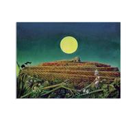 MYCGGDGH Max Ernst Poster The Entire City Reproductions of Famous Paintings Surrealism Wall Art Canvas Max Ernst Wall Decor for Living Room Gifts55x40cm(22x16in) poster