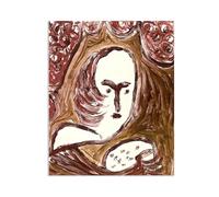 MYCGGDGH Paul Klee Canvas Wall Art In the Opera House Poster Vintage Classic Oil Painting Master Painting Print Suitable Living Room Office Cool Wall Decor80x60cm(31x24in) Frameless