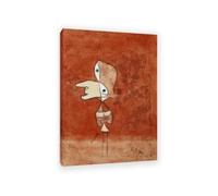 MYCGGDGH Paul Klee Canvas Wall Art Portrait of Brigette Poster Vintage Classic Oil Painting Master Painting Print Suitable Living Room Office Cool Wall Decor85x60cm(33x24in) Framed