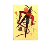 MYCGGDGH Paul Klee Canvas Wall Art Warm Poster Vintage Classic Oil Painting Master Painting Print Suitable Living Room Office Cool Wall Decor90x60cm(35x24in) Frameless