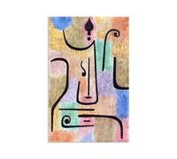 MYCGGDGH Paul Klee Wall Art Archangel Poster surrealism Canvas Art Print by Paul Klee Painting picture artwork Bedroom Living Room Office Wall Decor80x50cm(31x20in) Frameless