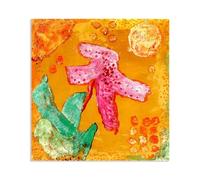 MYCGGDGH Paul Klee Wall Art Blüte Poster surrealism Canvas Art Print by Paul Klee Painting picture artwork Bedroom Living Room Office Wall Decor80x80cm(31x31in) Frameless
