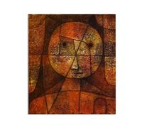 MYCGGDGH Paul Klee Wall Art Gauze Poster surrealism Canvas Art Print by Paul Klee Painting picture artwork Bedroom Living Room Office Wall Decor70x60cm(28x24in) Frameless