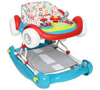 MyChild Coupe 3-in-1 Baby Walker Multi - Activity Centre Baby Walker - Easy compact fold Frame for Storage - 6 Months + Anti Fall Blocks for Extra Safety and 3 Height Adjustment