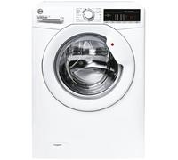 MyChoice Hoover H3W410TAE H-Wash 300, 10kg 1400rpm Washing Machine, White, NFC, 14/30/44 min Rapid, Digital Display