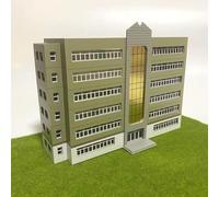 Mycity 1/150 Railway Landscape Architecture Model N Gauge Library Building