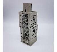Mycity Railway Scenery City Ruin Building Cut Off Building Models in Two Scales of 1:144 and 1:100 (1/100)