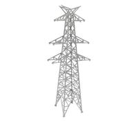 Mycity Train Railway Scene Plastic high Voltage Electric Tower model (1/150)