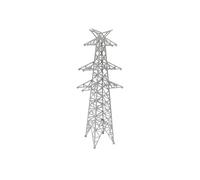 Mycity Train Railway Scene Plastic high Voltage Electric Tower model (1/300)