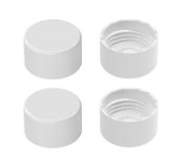 Mycket Soda Water Bottle Caps, 4 Packs Soda Carbonating Bottles Caps Compatible with Most Soda Machine Bottle(White)