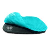 Mycketop Gel Seat Cushion, Cooling, Thick, Large, Breathable Pressure Relief Seat Pad for Tailbone Pain Support, Honeycomb Gel Cushion for Office Chair, Car, Wheelchair, Home, Gaming (Light Blue)