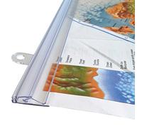 myColdCup goKelvin Poster Hanger 36 Inch for Posters, Signs, and Maps (Clear)
