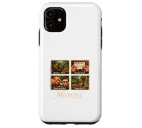 Mycology Mushroom Foraging Guide Spotting Patch Cutting Base Case for iPhone 11