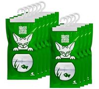 MYCOND Hanging Wardrobe Dehumidifier, Moisture Absorber with Hydrophilic Crystals, Removes any Condensation in Kitchen, Window or any Interior. Green (pack of 10)