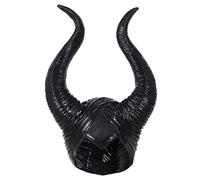 Myconvoy Maleficent Horns Hat Costume for Women, Halloween Evil Queen Deluxe Headpiece for Girls, Men, Adults