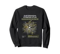 Mycorrhizal Fungi Network Mushroom Science Forest Ecology Sweatshirt
