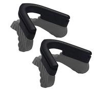 MYCOURAG 2 Pairs Replacement Silicone Rubber Nose Pads Nose Pieces for Oakley M Frame/Sweep/Heater/Strike/Hybrid Sunglasses - Gray