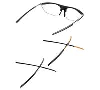 MYCOURAG 2 Pairs Replacement Temples Arms Legs Compatible with Rudy Project Rydon Standard Sunglass Frame Repair Kit-Matte Black&Gold