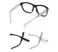 MYCOURAG Replacement Temples Arms Legs Compatible with GOODR Gardening with a Kraken/Flamingos On A Booze Cruise Glasses, Clear&matte Black, One Size