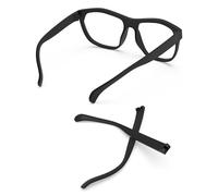MYCOURAG Replacement Temples Arms Legs Compatible with GOODR Nessy's Midnight Orgy/Ron's Smoke and Mirrors Glasses, Matte Black, One Size