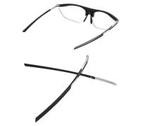 MYCOURAG Replacement Temples Arms Legs Compatible with Rudy Project Rydon Standard Sunglass Frame Repair Kit, Silver, One Size