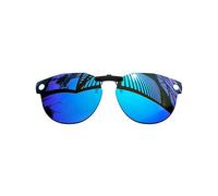 MYCOURAG UV Protection Polarized Clip-On Lenses for Oakley Meta HSTN OW8002 51mm Sunglasses Frame - Ice Blue Mirror Coated Polarized