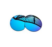 MYCOURAG UV Protection Polarized Replacement Lenses for Oakley Meta HSTN Sunglasses Frame - Ice Blue Mirror Coated Polarized