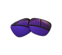 MYCOURAG UV Protection Polarized Replacement Lenses for Ray-Ban Meta Blayzer Optics (Gen 2) RW7001 54mm Sunglasses Frame - Purple Orchid Mirror Coated Non-Polarized