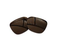 MYCOURAG UV Protection Polarized Replacement Lenses for Ray-Ban Meta Blayzer Optics (Gen 2) RW7001 54mm Sunglasses Frame - Earth Brown Polarized