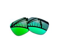 MYCOURAG UV Protection Polarized Replacement Lenses for Ray-Ban Meta Blayzer Optics (Gen 2) RW7001 54mm Sunglasses Frame - Emerald Mirror Coated Polarized