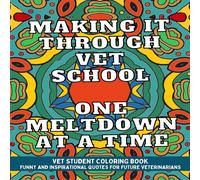 MyCreations Press Vet Student Coloring Book: Funny & Inspirational Veterinary MyCreations Press Multicolor
