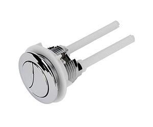 MYCZLQL Dual Flush Toilet Cistern Push Button Assembly, Toilet Push Dual Flush Buttons Water Tank Double Crescent Shape Bathroom Accessories (Size : 38mm)