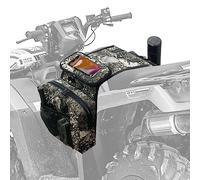 MYDAYS ATV Saddle Bag,Cargo Tank Phone Bag Storage Luggage for ATV UTV Snowmobile Motorcycle (Camo)