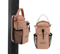 MYDAYS OUTDOOR Magnetic Gym Bag,Water Bottle Carrier Bag,Water Bottle Holder with Shoulder Strap,Magnetic Gym Pouch for Travel, Work, and Sports Accessories (Pink)