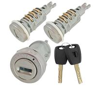 MYDMYGS Fit for Fiat Full Set Lock Cylinder Barrel with SIP22 Blade Door Lock Cylinder Ignition Lock Cylinder