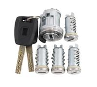 MYDMYGS Fit for Fiat Palio Siena Perla Ducato Full Set Lock Cylinder Ignition Lock Set SIP22 Blade Lock Cylinder