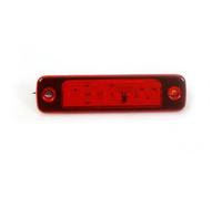 MYDMYGS Fit For Ford Transit MK7 2009 2010 2011 2012 2013 2014 High Mount 3RD Brake Rear Stop LED Third Break Light 5128002 4888990(Red Shell)