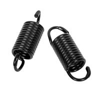 Mydracas Hinge Springs for Big Green Color Egg Accessories for Old and New Hinges,Large Big Grill Green Egg Band Spring Replacement,Black Large Band Spring - Set of 2