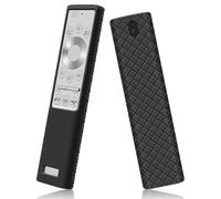 Mydrissu Protective Case for Samsung BN59-01311 BN59-01265A BN59-01300C BN59-01357 BN59-01363A Smart TVs Remote Control Silicone Back Cover Holder Shockproof Covers Silver Original (Black)