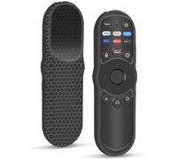 Mydrissu Silicone Cover Compatible with VIZIO XRT270 Smart TV Remote, Protective Sleeve Case Holder for VIZIO XRT270 Remote Control, Non-Slip (Black)