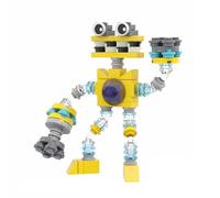 MYDZSWZX My Funny Sing Monsters Figure Building Block Set, DIY Monsters Singing Game Model, Collectible Building Bricks For Kids Adults Fans Birthday Gift.(97 Pcs)