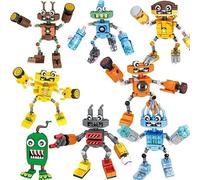 MYDZSWZX My Singing Monsters Block Kit, 8 in 1 Singing Monster Building Blocks Model,Collectible Building Bricks, for Boys and Girls Great Gift 817 pcs.