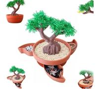 MYDZSWZX Office Supply Bonsai, 3D PrintedCreative Bonsai Desk Decor,with with Hidden Drawers & Magnetic Paperclip Holder,for Indoor Home Office Desk Decor.