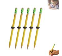 MYDZSWZX Threaded Focus Pencil, Adhd Fidget Pencil,Special Threaded Pencils for Silent Tool Stress Relief Pen with A Sliding Nut That Moves for Office Work.(5pcs)