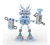 MYDZSWZX Wubbox Building Block Set,My Singing Monsters Building Block, Singing Game Collectible Decoration Building Set, Great Gift For Fans, Boys And Girls.(345 Pcs B)