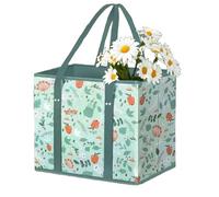 MYDZSWZX Zealburst Grocery Bags, Tote Bag with Handles Foldable Washable Lightweight Bag, for Daily Life Outdoor, Picnic, Camping Waterproof Shopping Bags.(A)