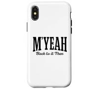 Myeah Back To It Then Funny Joke Viral Internet Meme Trend Case for iPhone X/XS