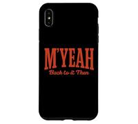 Myeah Back To It Then Funny Joke Viral Internet Meme Trend Case for iPhone XS Max